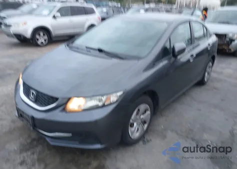 2015 Honda Civic Lx из США, поврежденный, VIN 19XFB2F55FE256296